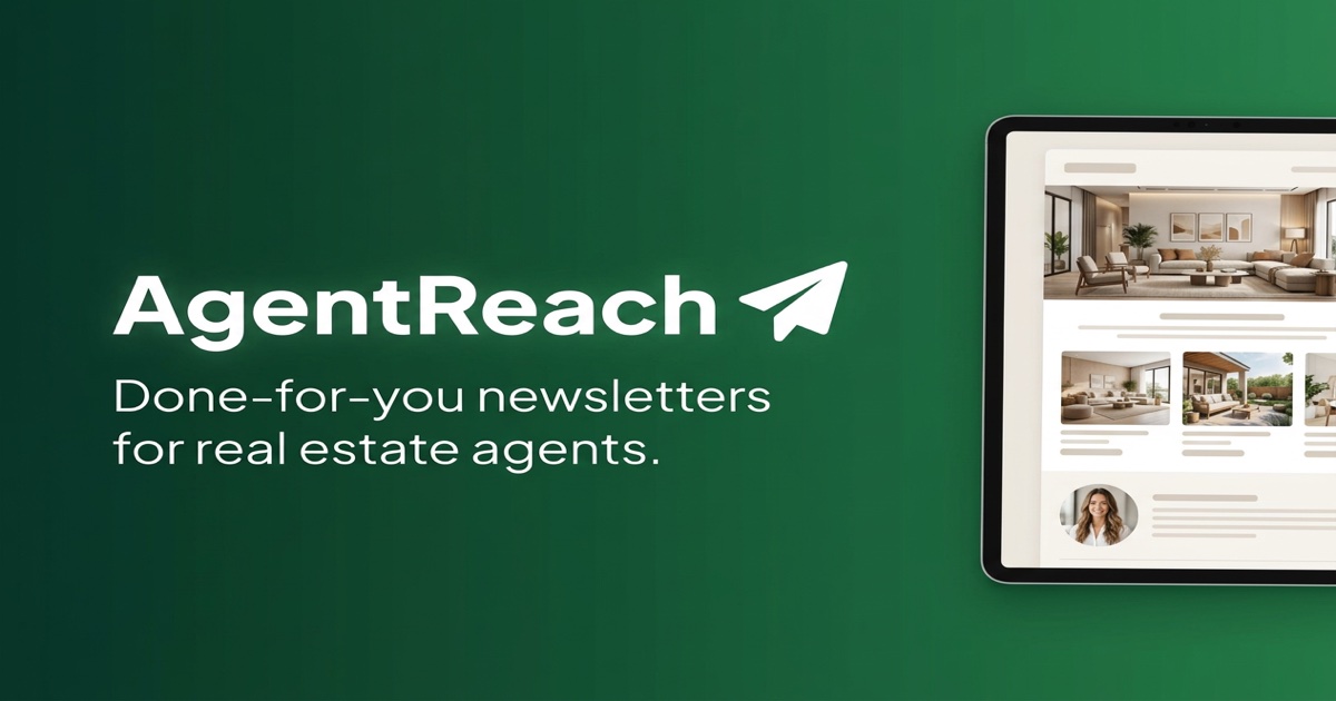5 Real Estate Newsletter Examples (2026) | AgentReach